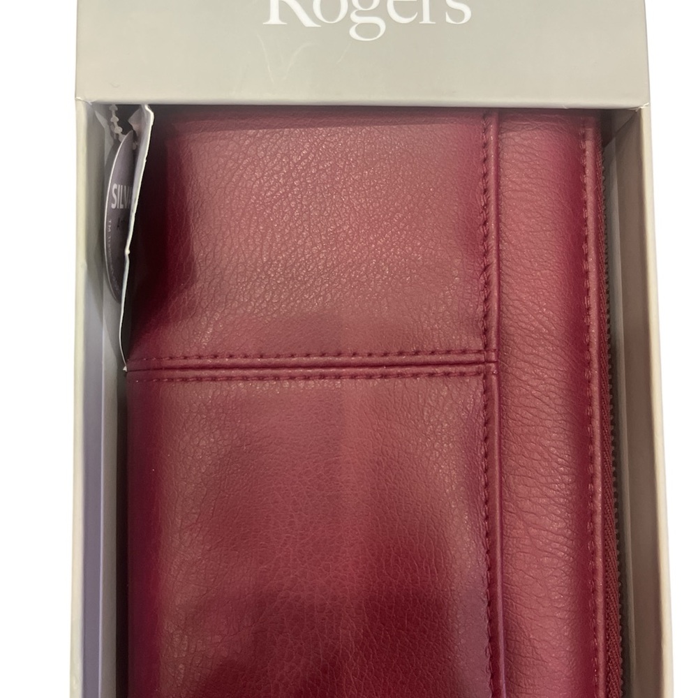 Kim Rogers Red Wine Wallet
